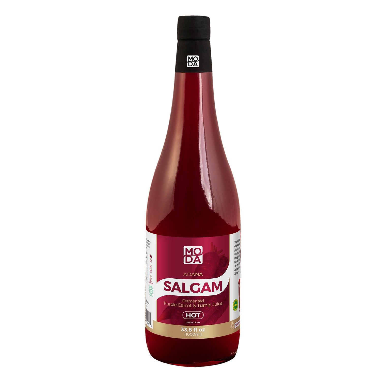 Moda Salgam (Fermented Purple Carrot and Turnip Juice), Hot, Glass, 33.8 fl oz (1000ml)
